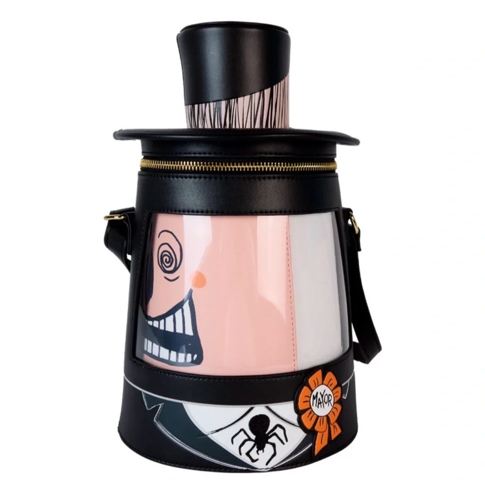 Loungefly Exclusive Mayor Spinning Head Figural Crossbody - Picture 3 of 6